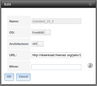FreeNAS Custom Jail